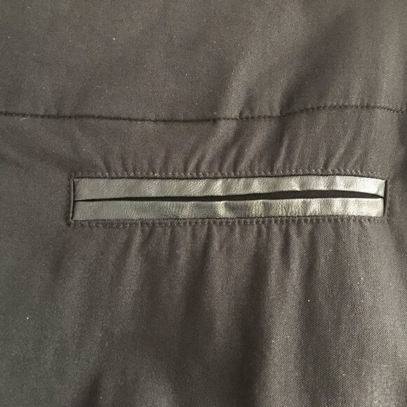 [Denver Hayes] Black False Pocket Dress Capris | 12 | Great - Picture 10 of 14